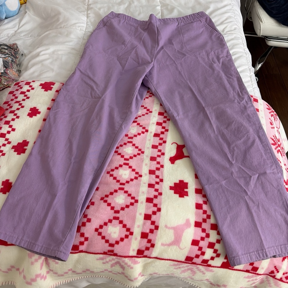 Denim & Co. Petite Color Flat Front Denim Side Pocket Pant